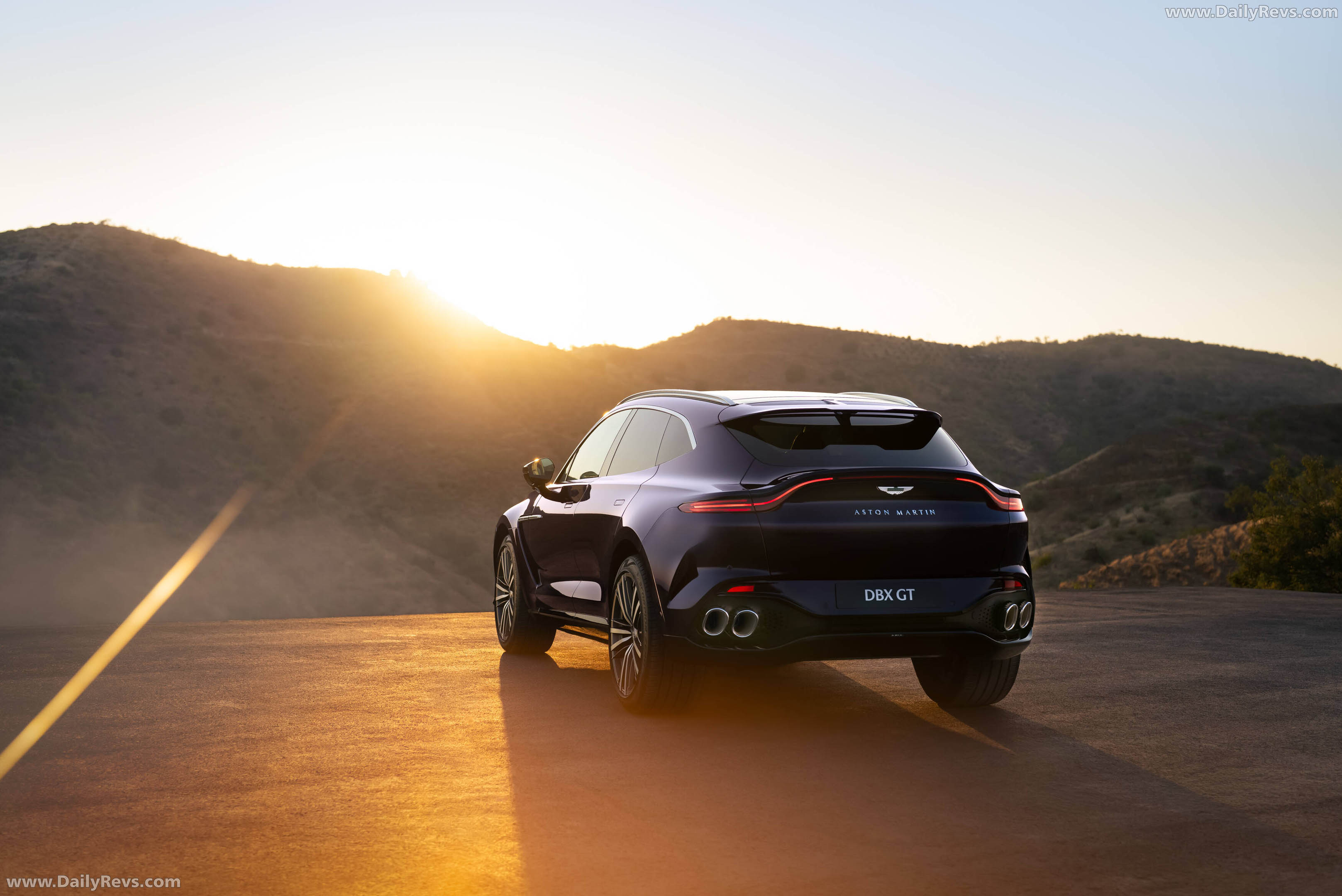 2027 Aston Martin DBX GT Rear View
